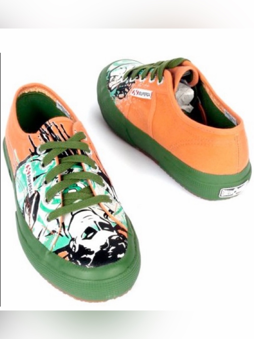 SUPERGA x DC COMICS GREEN LANTERN Limited Edition sneakers Size 8